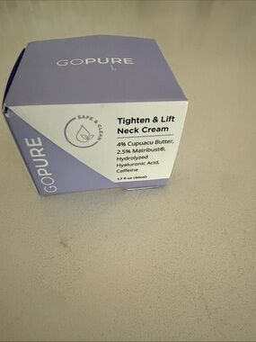 GoPure Tighten & Lift Neck Cream 1.7oz 50ml